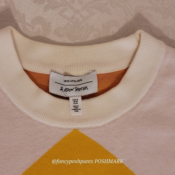 PARIS ATELIER & OTHER STORIES as seen on Alexa & Katie show TV cotton sweater - Picture 14 of 17